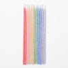 Knot & Bow Tall Rainbow Beeswax Party Candles | Conscious Craft
